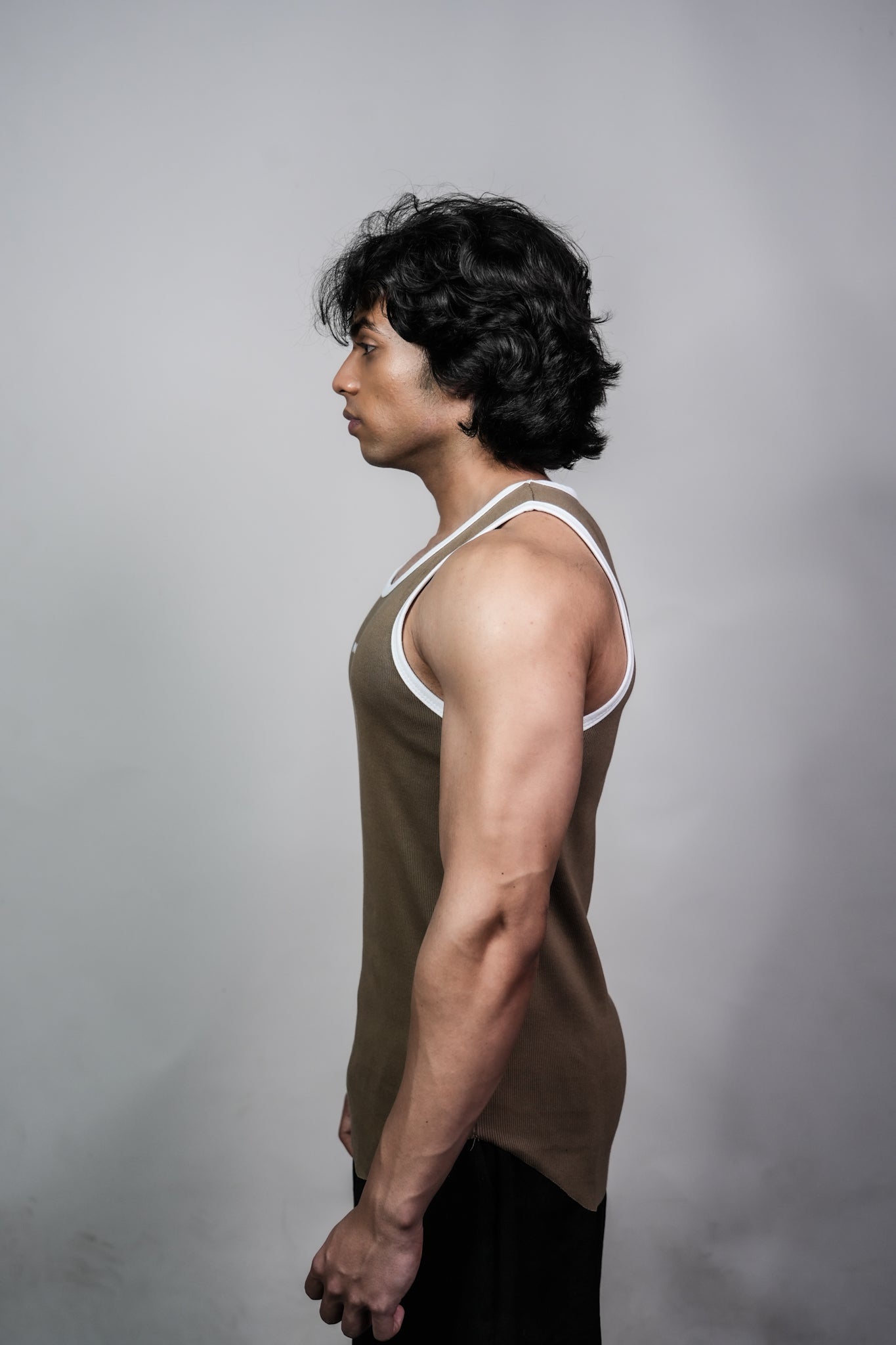 OLIVE BROWN TANK