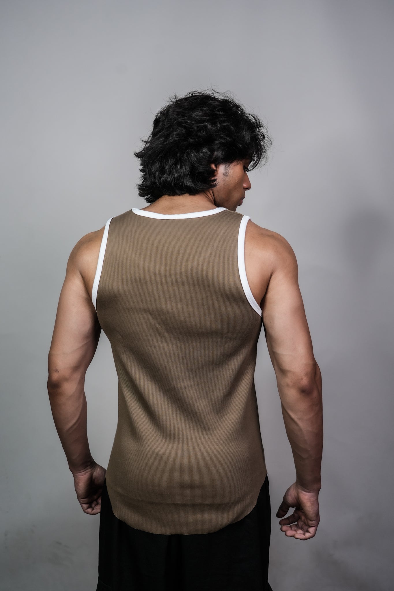 OLIVE BROWN TANK